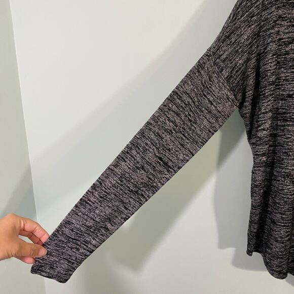 Rag & Bone Jeans Women's Spaced Grey Knit Long Sleeve Top Size XS - Picture 5 of 8